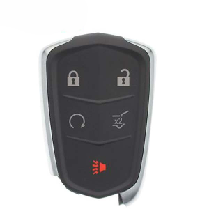 2015-2019 Cadillac / 5-Button Smart Key / HYQ2EB / 433 MHz w/ Hatch (AFTERMARKET)
