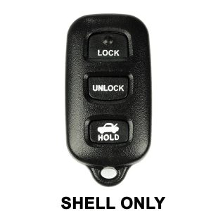 1998-2008 Toyota Keyless Entry Remote SHELL for HYQ12BAN - Black (JMA-TOYO-1-RKE)