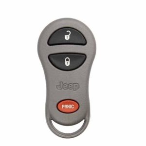 1999-2004 Jeep Cherokee / Grand Cherokee / 3-Button FOB Keyless Entry Remote / PN: 56036859 / 56036860 / GQ43VT9T / (OEM Refurb)