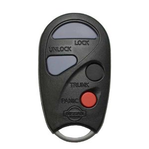 2000-2001 Nissan / 4-Button Keyless Entry Remote / PN: 28268-7Z460 / KBRASTU10 (01A) (OEM Refurb)