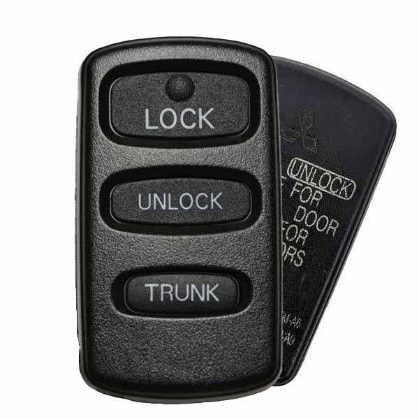 2002 - 2003 Mitsubishi Galant / 3-Button Keyless Entry Remote / PN: MR587978 / E4EG8D-522M-A (OEM Refurb)