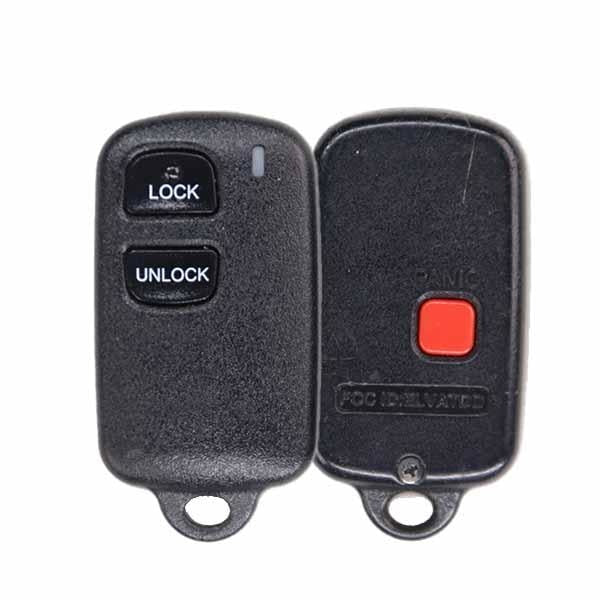 2003-2006 Toyota / 3-Button Keyless Entry Remote / PN: 39742-0C010 / ELVATDD (OEM Refurb)