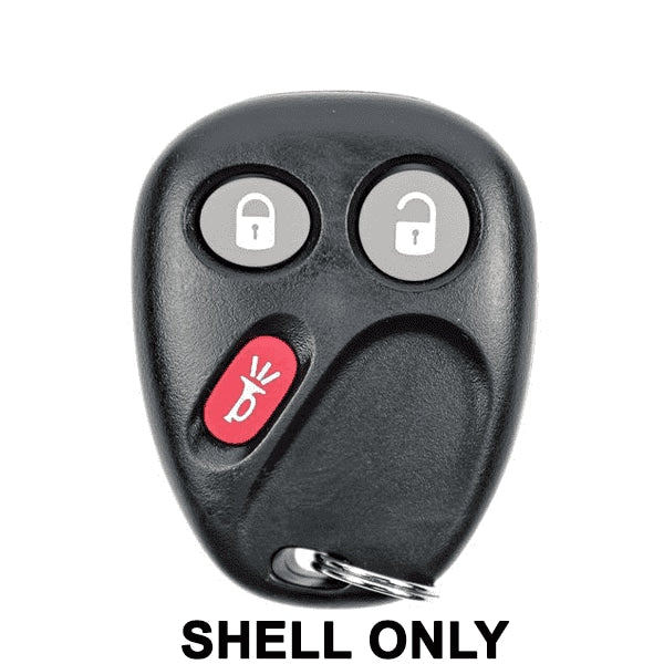 2003-2007 GM Keyless Entry Remote SHELL for LHJ011 - Black (JMA-GM-3-RKE)