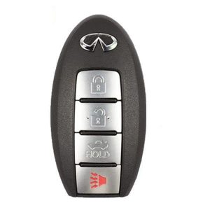 2005-2007 Infiniti G35 / 4-Button Smart Key / PN: 285E3-AC70D / KBRTN001 (OEM Refurb)