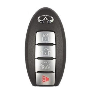 2006 - 2010 Infiniti M35 M45 / 4-Button Smart Key / PN: 285E3-EH12A / CWTWBU735 (OEM Refurb)