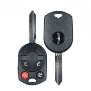 2006-2012 Lincoln / 4-Button Remote Head Key / PN: 164-R7042 / OUCD6000022 / H75 / Chip 80 Bit (OEM Refurb)