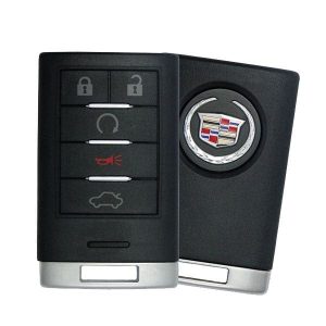 2008-2015 Cadillac CTS STS / 5-Button Smart Key / PN: 25943677 / M3N5WY7777A (OEM Refurb)