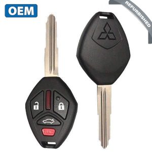 2008-2015 Mitsubishi Lancer / 4-Button Remote Head Key / PN: 6370A477 / OUCG8D-625M-A (OEM Refurb)