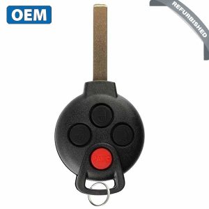 2008-2015 Mercedes Smart Fortwo / 4-Button Remote Head Key / PN: 4518203797 / KR55WK45144 (OEM Refurb)