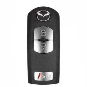 2010-2013 Mazda 3 / 3-Button Smart Key / PN: BCY1-67-5RY / WAZX1T768SKE11A03 (OEM)