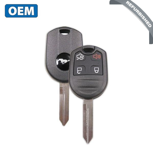 2011-2014 Ford Mustang / 4-Button Remote Head Key / PN: 164-R8087 / CWTWB1U793 / H75 / Chip 80 Bit (OEM Refurb)