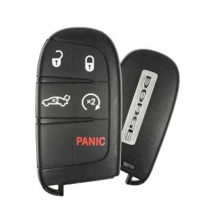 2011-2018 Dodge Charger Challenger / 5-Button Smart Key / PN: 5026676AC / M3N-40821302 (OEM Refurb)