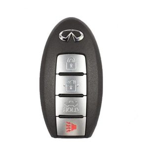 2011-2019 Infiniti M35 / M37 / M56 / Q70 / 4-Button Smart Key / PN: 285E3-1MP0D / CWTWB1U787 (OEM)