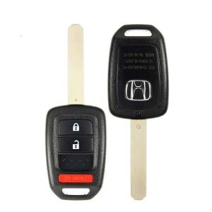 2013-2014 Honda CR-V Crosstour / 3-Button Remote Head Key / PN: 35118-TY4-A00 / MLBHLIK6-1T (OEM)