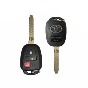 2013-2019 Toyota RAV4 Prius C / 3-Button Remote Head Key / PN: 89070-42D30 / HYQ12BDM (H Chip) (OEM)