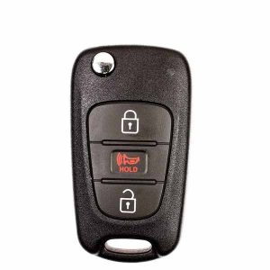 2012-2013 Kia Sportage / 3-Button Flip Key / PN: 95430-3W701 / NYOSEKSAM11ATX (SL) (AFTERMARKET)