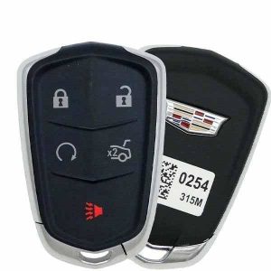 2014-2019 Cadillac ATS CTS XTS / 5-Button Key Smart Key / PN: 13580811 / HYQ2AB (OEM)