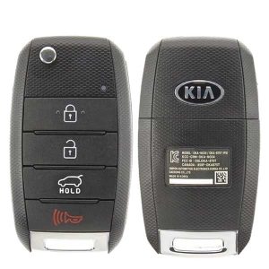 2014-2019 Kia Soul / 4-Button Flip Key / PN: 95430-B2100 / OSLOKA-875T (PS) (OEM Refurb)