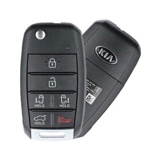 2015-2018 Kia Sedona / 6-Button Flip Key / PN: 95430-A9300 / TQ8-RKE-4F21 (YP 6BT) (OEM Refurb)