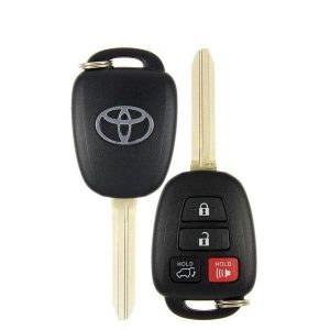 2015-2018 Toyota RAV4 / 4-Button Remote Head Key / PN: 89070-0R221 / HYQ12BDP (H Chip) (Canada) (OEM)