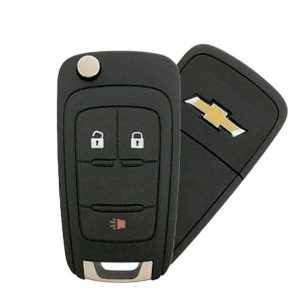 2016-2017 Chevrolet Spark / 3-Button Flip Key / PN: 13575182 / KR55WK50973 (OEM Refurb)