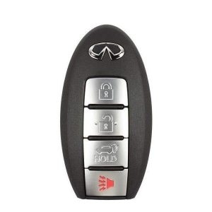 2016-2018 Infiniti QX60 / 4-Button Smart Key / PN: 285E3-9NF4A / KR5S180144014 / IC 204 (OEM Refurb)