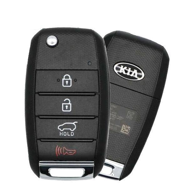 2016-2019 Kia Sportage / 4-Button Flip Key / PN: 95430-D9000 (TP) / TQ8-RKE-4F27 / Transponder (OEM)