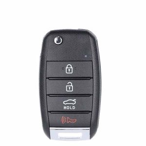 2016-2020 Kia Optima / 4-Button Flip Key / PN: 95430-D4010 / SY5JFRGE04 (JF 4BT) (AFTERMARKET)
