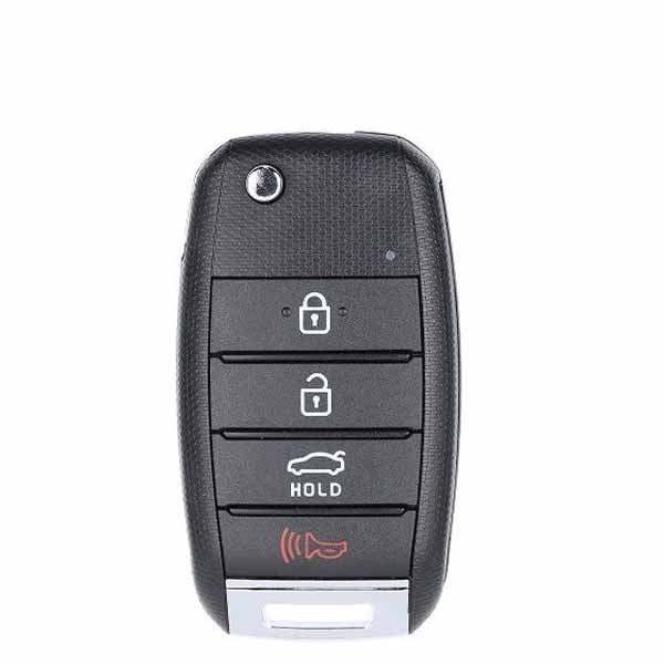 2016-2020 Kia Optima / 4-Button Flip Key / PN: 95430-D4010 / SY5JFRGE04 (JF 4BT) (AFTERMARKET)