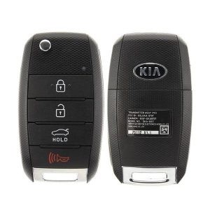 2017-2018 Kia Forte / 4-Button Flip Key / PN: 95430-A7200 / OSLOKA-875T (YD) (OEM)