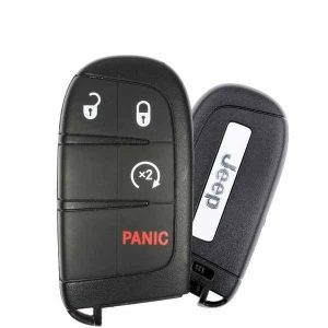 2017-2023 Jeep Compass Trailhawk / 4-Button Smart Key / PN: 68250337AB / M3N-40821302 / ID47 (OEM)