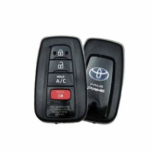 2017-2021 Toyota Prius Prime / 4-Button Smart Key / PN: 89904-47460 / HYQ14FBE-0410 (OEM)
