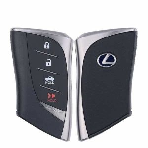 2018-2023 Lexus LS500h / 4-Button Smart Key / PN: 8990H-50020 / HYQ14FBF (Hybrid Blue Logo) (OEM)