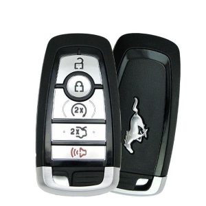 2018-2020 Ford Mustang / 5-Button Smart Key / PN: JR3T-15K601-BB / M3N-A2C931426 (OEM Refurb)