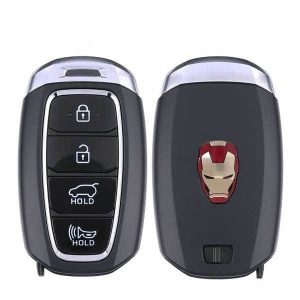 2018-2020 Hyundai Kona / 4-Button Smart Key / PN: 95440-J9010 / TQ8-FOB-4F18 / Iron Man Logo (OEM)
