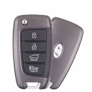 2018-2020 Hyundai Santa Fe / 4-Button Flip Key / PN: 95430-S2100 / TQ8-RKE-4F39 (OEM)