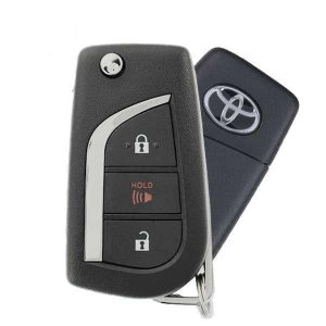 2018-2020 Toyota C-HR / 3-Button Flip Key / PN: 89070-F4080 / MOZB97TZ (Chip ID 4D H) (OEM)