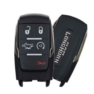 2019-2021 Dodge Ram Pickup HD 2500 3500 Longhorn / 5-Button Smart Key / PN: 68375456AB / GQ4-76T (OEM)