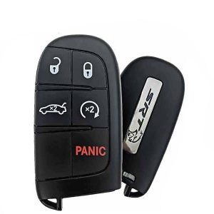 2019-2021 Dodge Charger SRT / Challenger SRT / 5-Button Smart Key / PN: 68394195AA / M3M-40821302 (OEM REFURB)