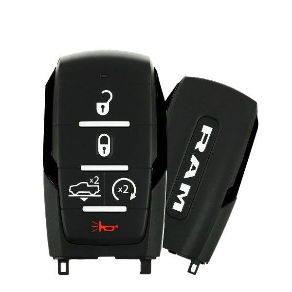 2019-2023 Ram 1500 Pickup / 5-Button Smart Key / PN: 68312807AD / OHT-4882056 (OEM)