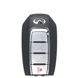 2020-2023 Infiniti Q50 Q60 / 4-Button Smart Key / PN: 285E3-6HE1A / KR5TXN7 (OEM Refurb)