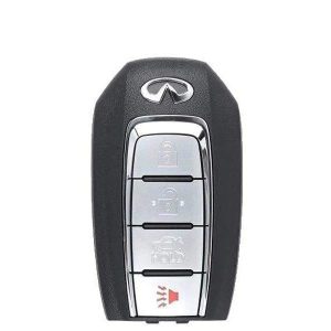 2020-2023 Infiniti Q50 Q60 / 4-Button Smart Key / PN: 285E3-6HE1A / KR5TXN7 (OEM)