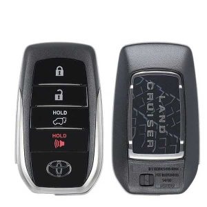 2020-2021 Toyota Land Cruiser / 4-Button Smart Key / PN: 89904-60X40 / HYQ14FBB-0110 (OEM)