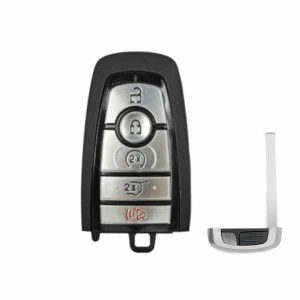 2017-2022 Ford / Hatch / 5-Button Smart Key SHELL for M3N-A2C931426, M3N-A2C93142600 (AFTERMARKET)