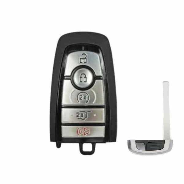 2017-2022 Ford / Hatch / 5-Button Smart Key SHELL for M3N-A2C931426, M3N-A2C93142600 (AFTERMARKET)