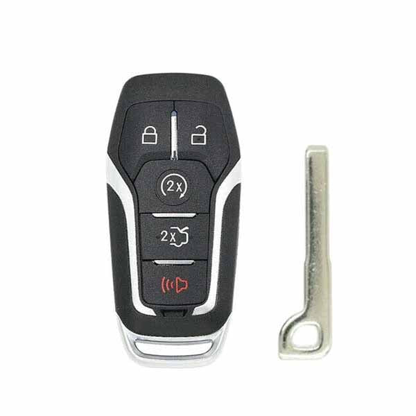 2013-2018 Ford / 5-Button Smart Key SHELL for M3N-A2C31243800, M3N-A2C31243300 (AFTERMARKET)