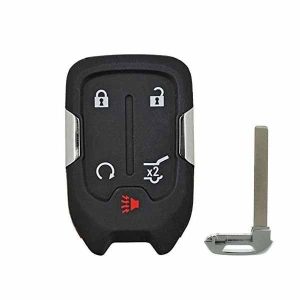 2015-2021 GMC / 5-Button Smart Key SHELL for HYQ1AA, HYQ1EA (AFTERMARKET)