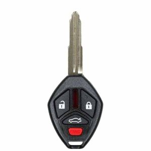 2007-2012 Mitsubishi / 4-Button Remote Head Key / OUCG8D-620M-A (AFTERMARKET)