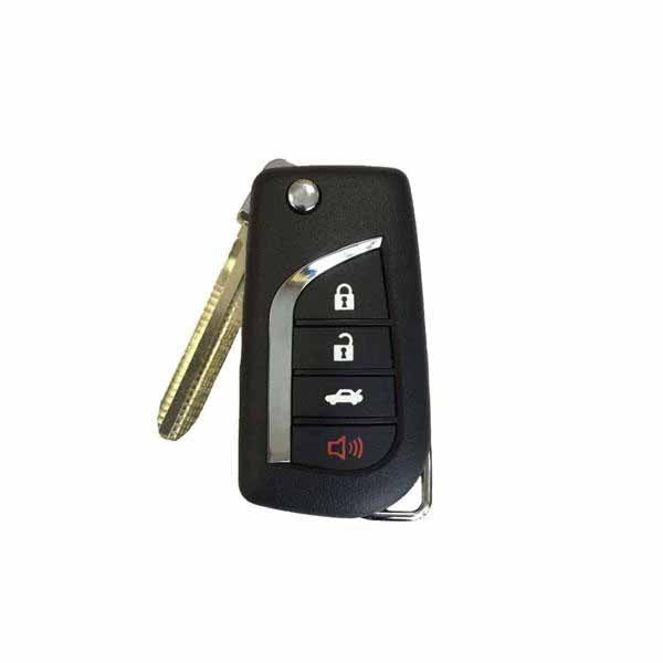 2010-2018 Toyota Subaru / 4-Button Flip Key NEW STYLE / HYQ12BBY (G Chip) (AFTERMARKET)