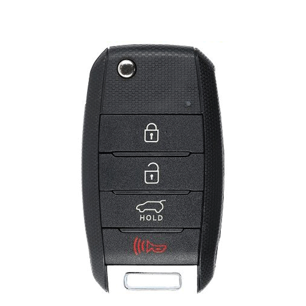 2013 - 2015 Kia Sorento / 4-Button Flip Key / PN: FLIP-KIA-4B5 / TQ8-RKE-3F05 (XMA F/L) (AFTERMARKET)